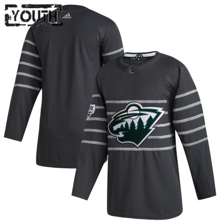 Camisola Minnesota Wild Blank Cinza Adidas 2020 NHL All-Star Authentic - Criança